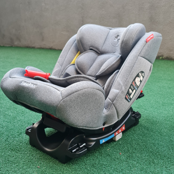 Cadeira de Auto Fisher Price All Stages Fix 2.0 0kg a 36kg Isofix  Cinza - Image 4