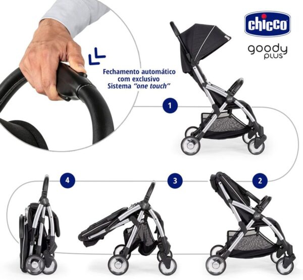 Carrinho de Bebê  Goody Plus | Chicco - Image 6