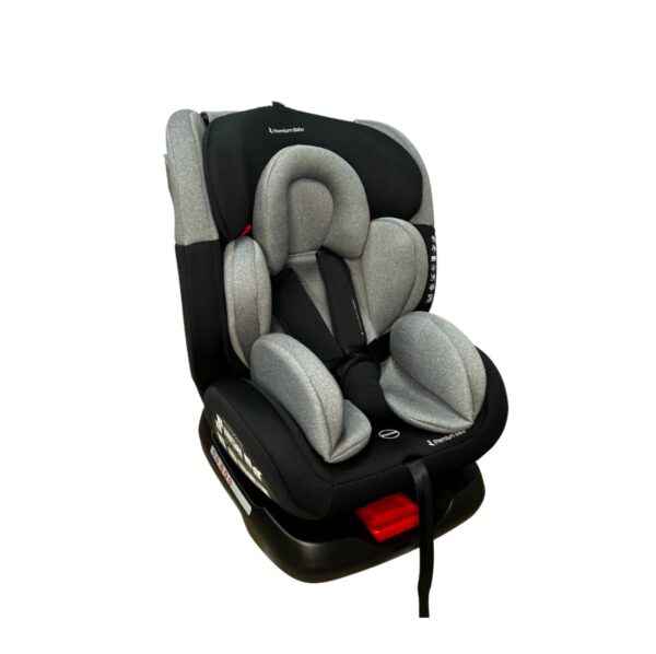 Cadeira de Auto Prime 360º ISOFIX  de 0 a 36kg preto/cinza - Premium Baby - Image 3