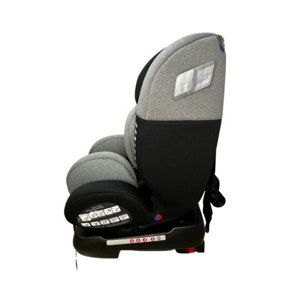 Cadeira de Auto Prime 360º ISOFIX  de 0 a 36kg preto/cinza - Premium Baby - Image 8